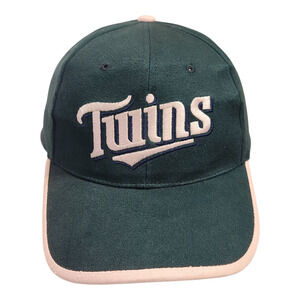 Vintage Minnesota Twins‎ Dairy Queen Promotional Green Snapback Hat Cap